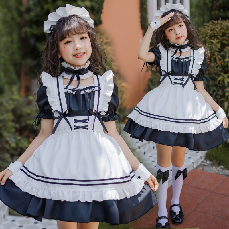 Cosplay Prop Bow - Japon Cosplay Kostüm Sevimli Lolita Siyah