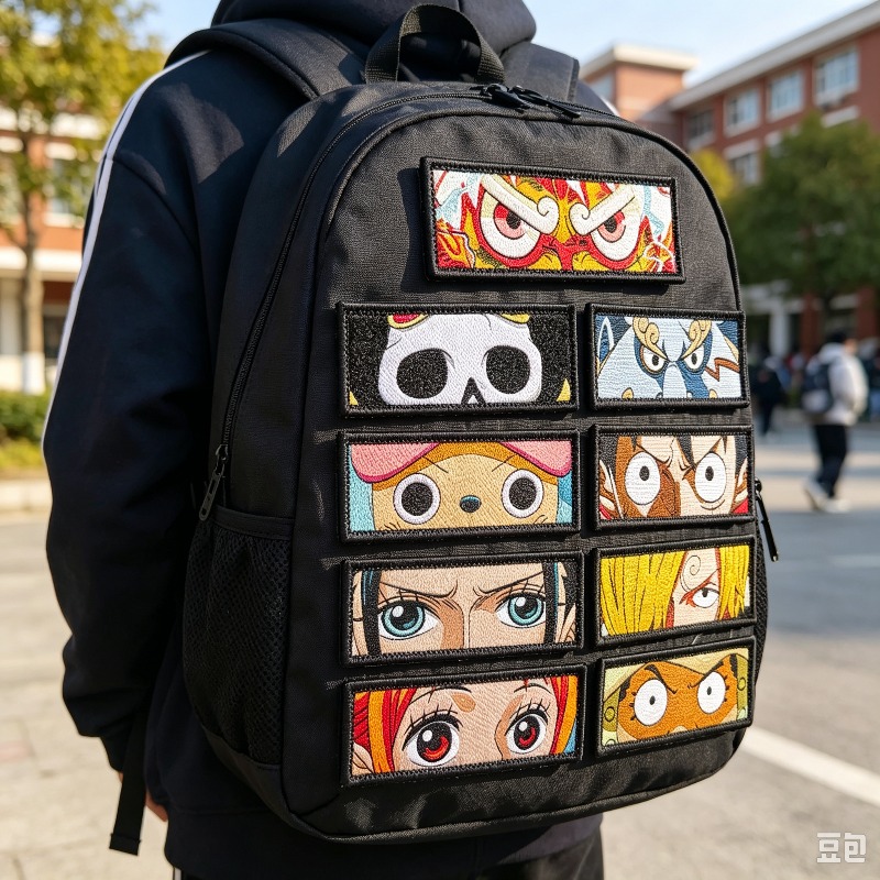 Anime One Piece Cırtlı Yama Gö - Velcro Hook Loop incelemesi ve fiyatı