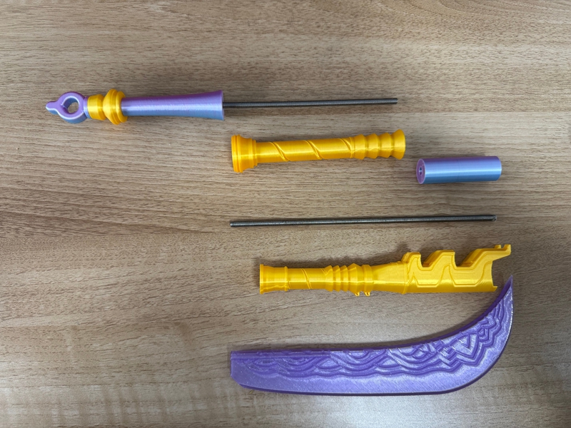Rumi Avcıları Bıçağı Karikatür - Cosplay Prop 3D Print Settings incelemesi ve fiyatı