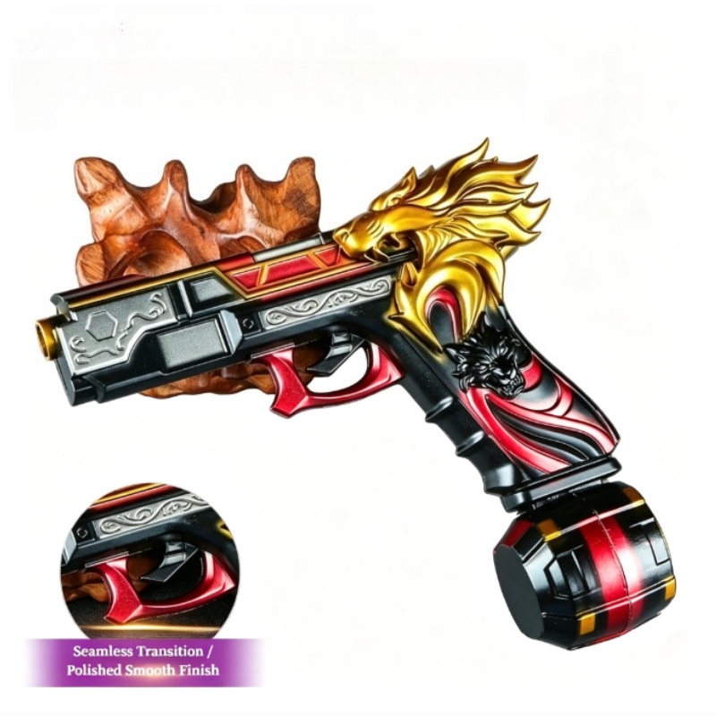 Alaşım Süsleme Modeli, Dekorat - Cosplay Prop Pistol incelemesi ve fiyatı